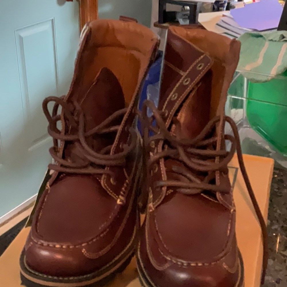Men’s LL Bean Maine Lodge Boots dark brown
